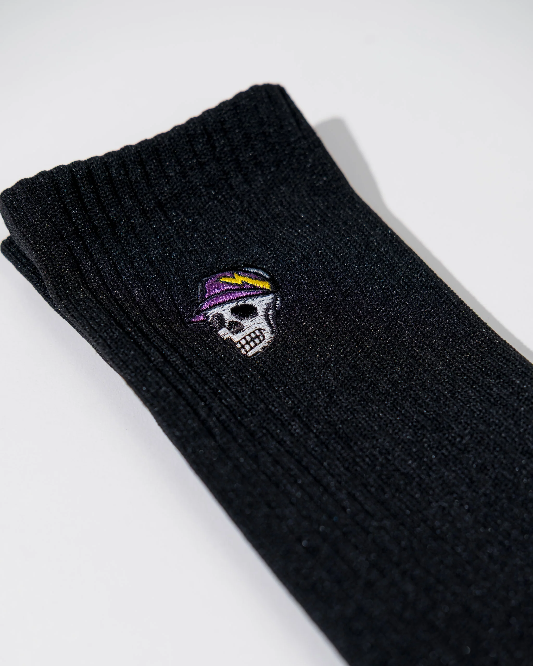 Skull Caddy Crew Sock - 3 pack - Black - Image 7