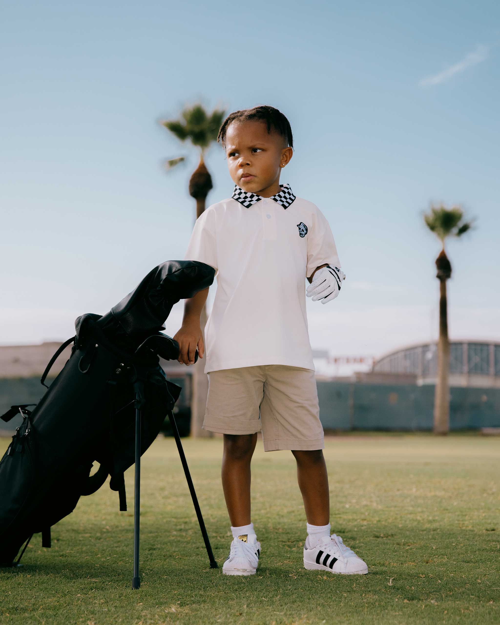 Skull Racer Kids Polo - Image 5