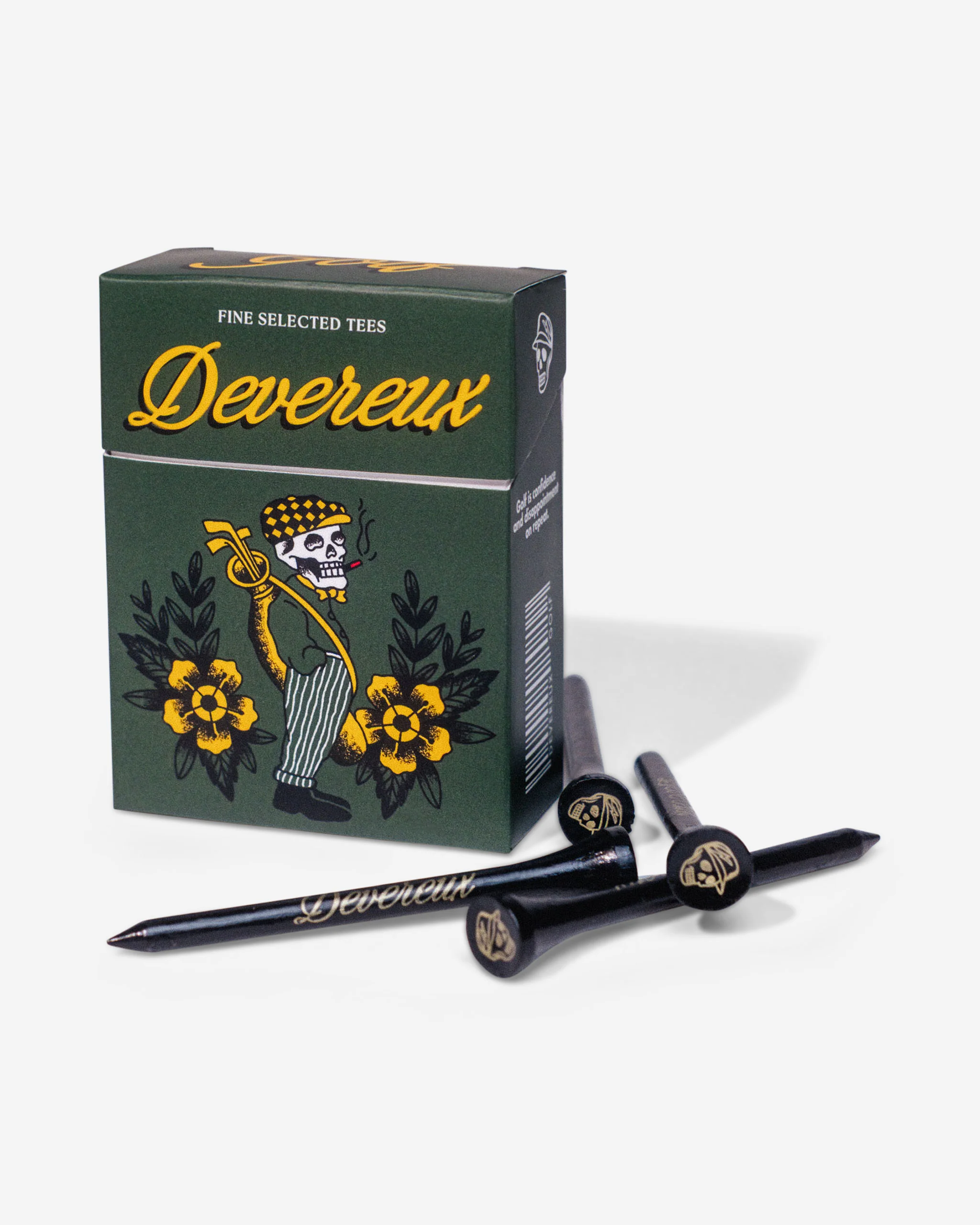Smokin' Zaleas Golf Tees - Black - Image 3