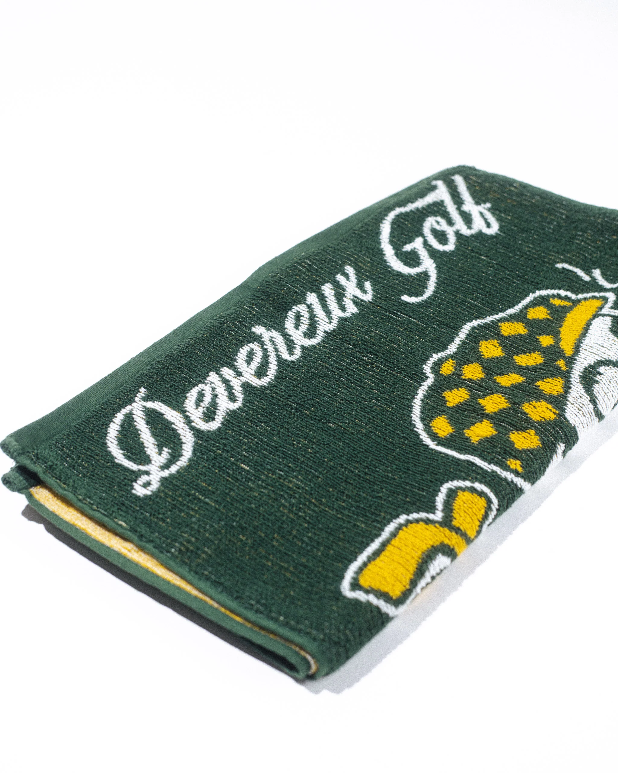 Smokin' Zaleas Knitted Golf Towel - White / Green - Image 8