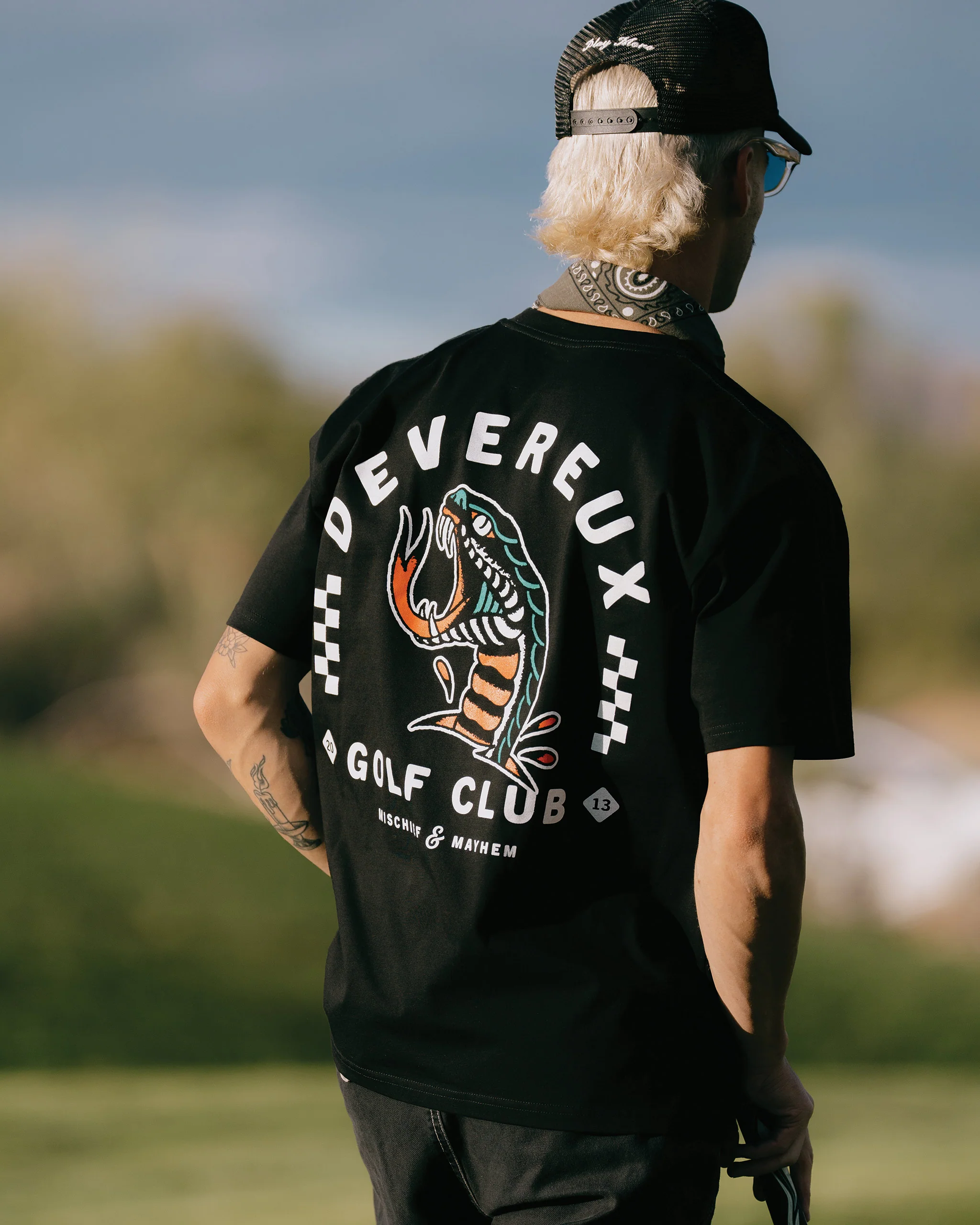 Snake Bite Tee - Black - Image 3