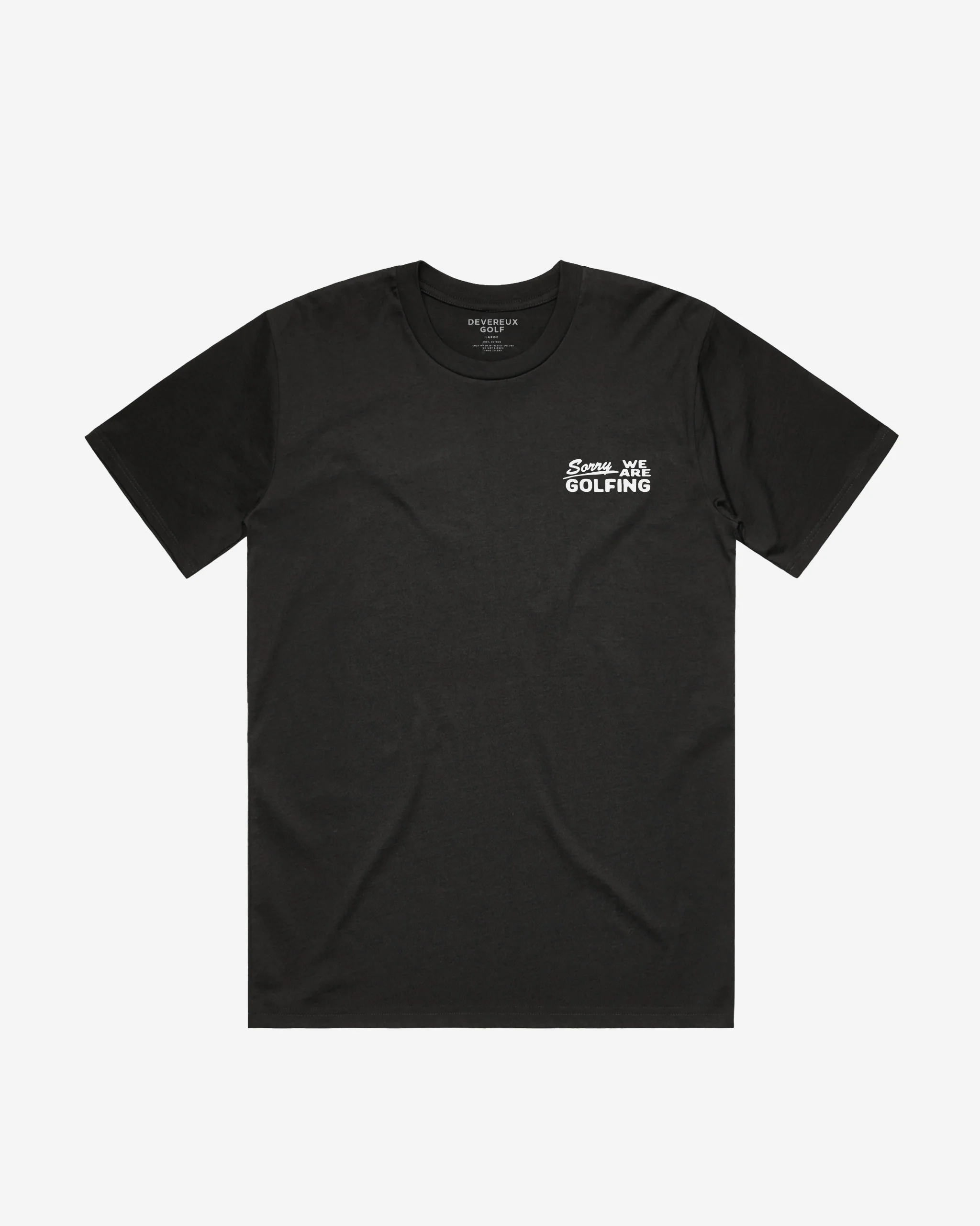 Sorry We Are Golfing - Faded Black - Image 7