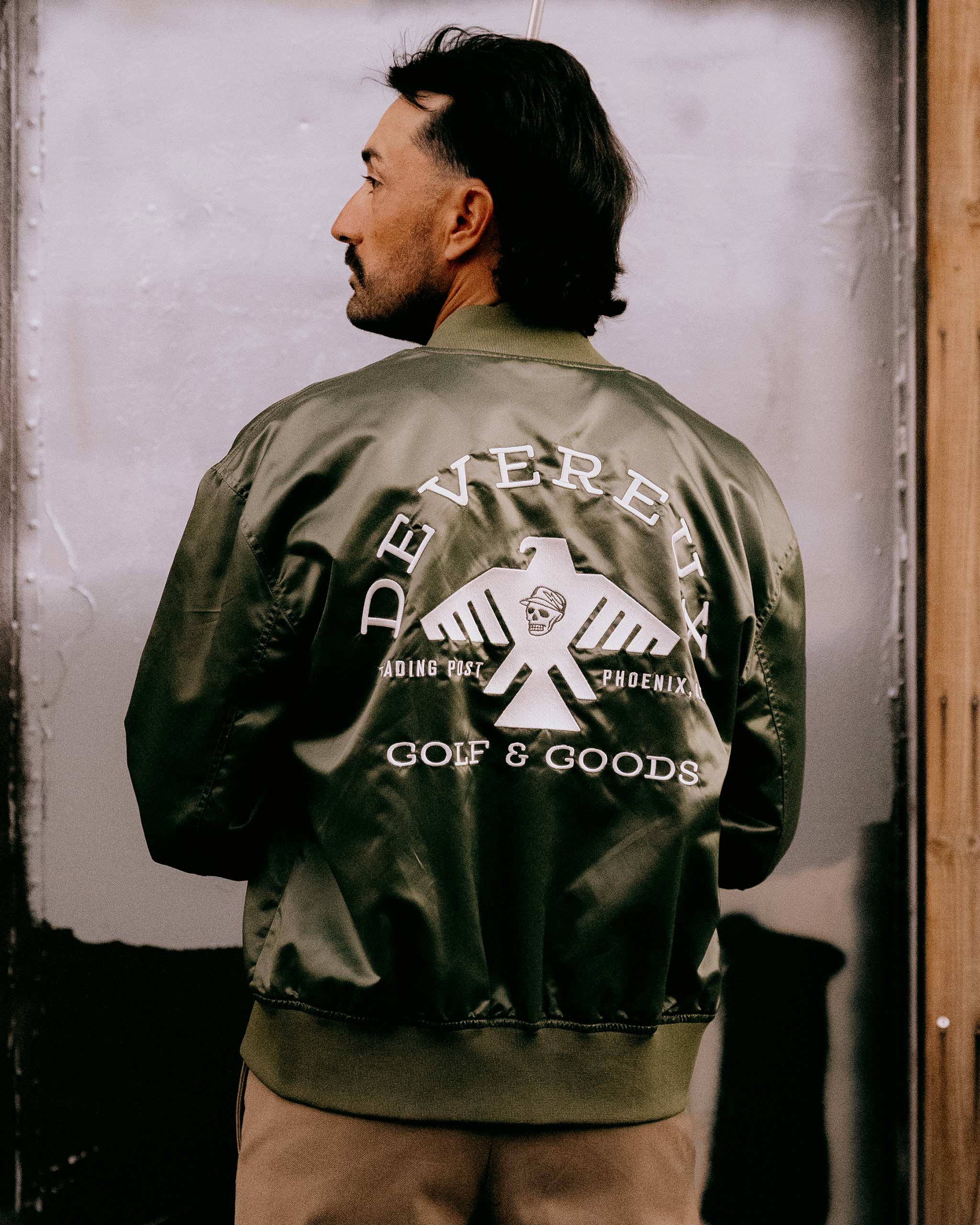 Thunderbird Bomber Jacket - Dark Slate - Image 3