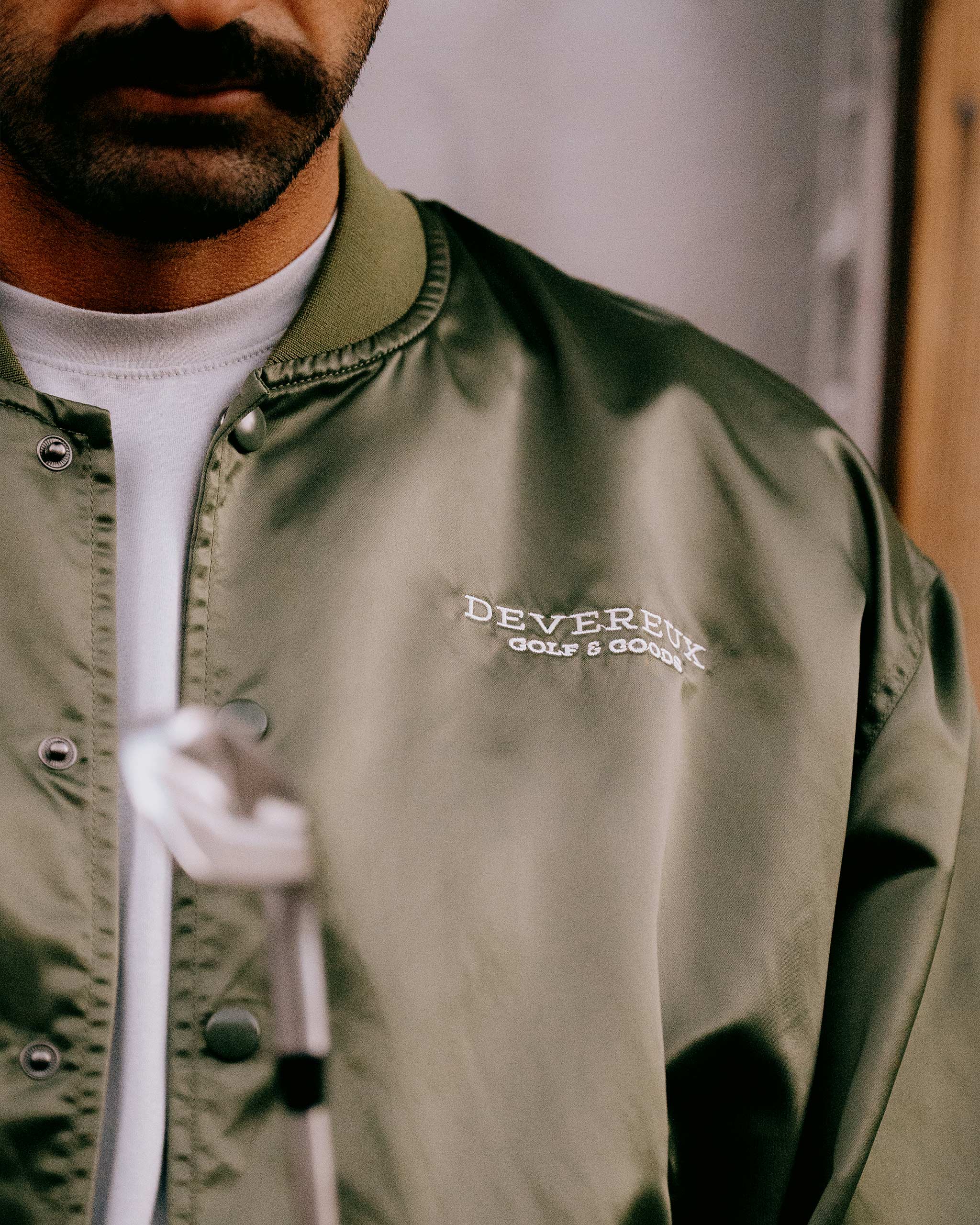 Thunderbird Bomber Jacket - Dark Slate - Image 4