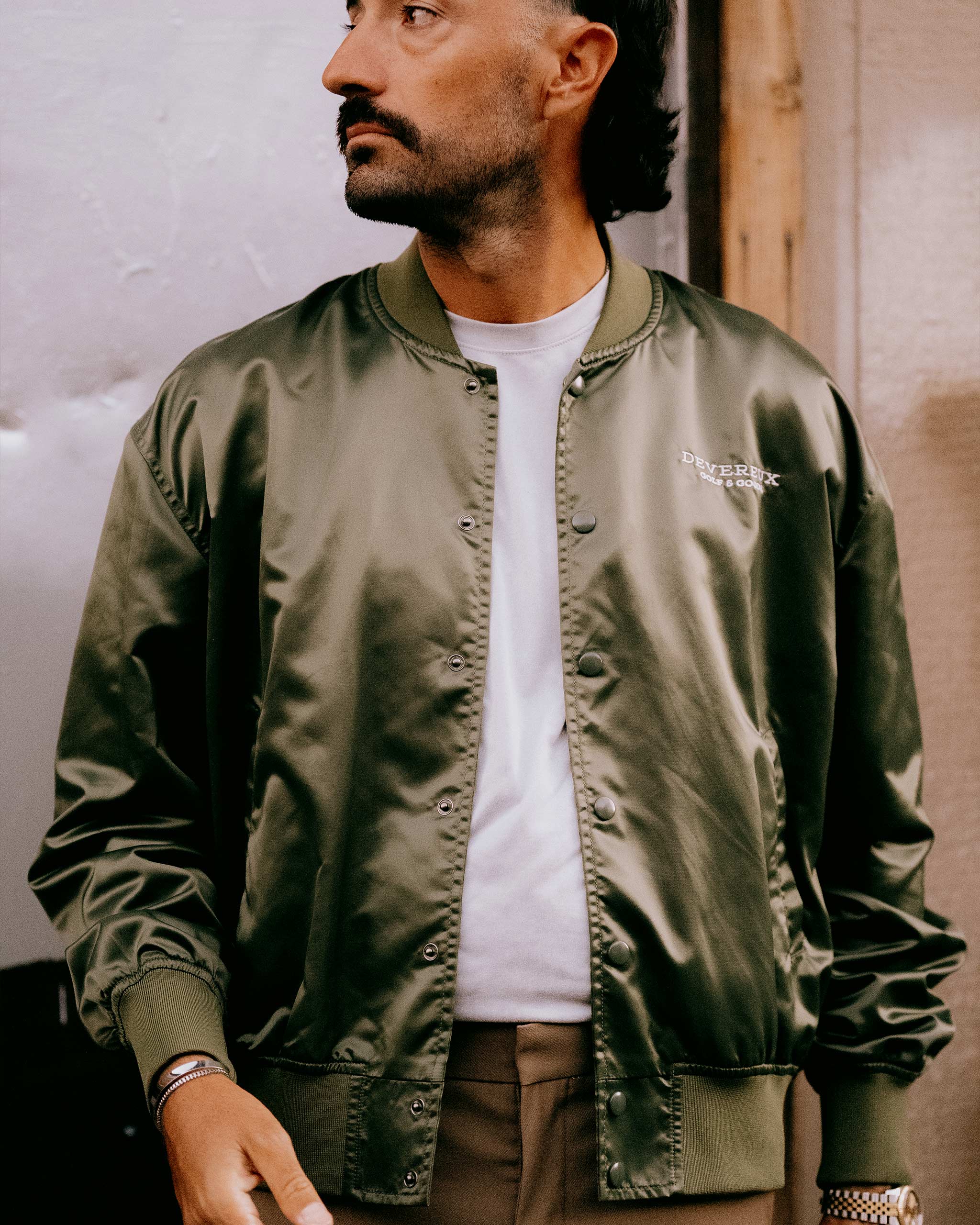 Thunderbird Bomber Jacket - Dark Slate - Image 8