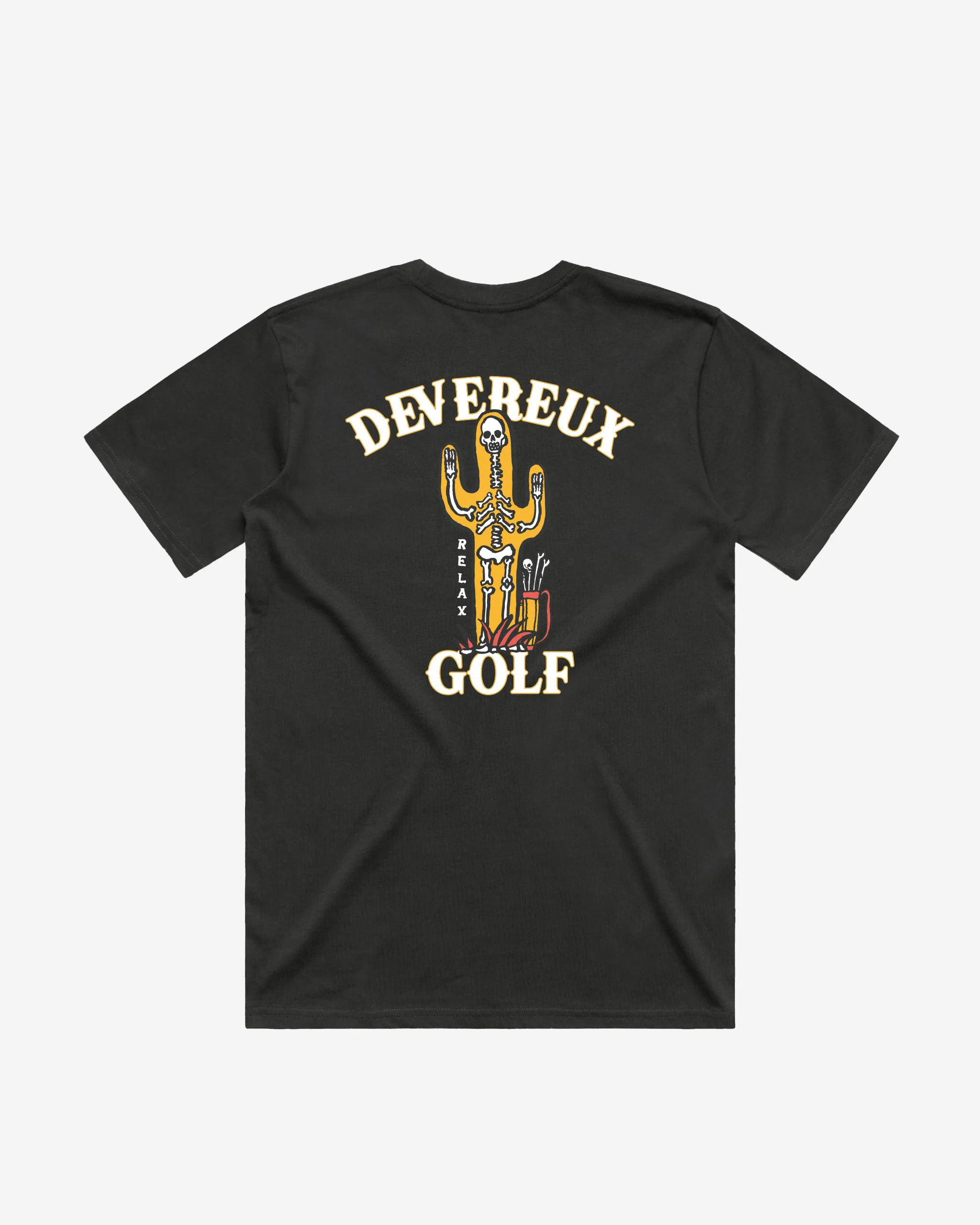 Voodoo Cactus Tee - Faded Black - Image 9