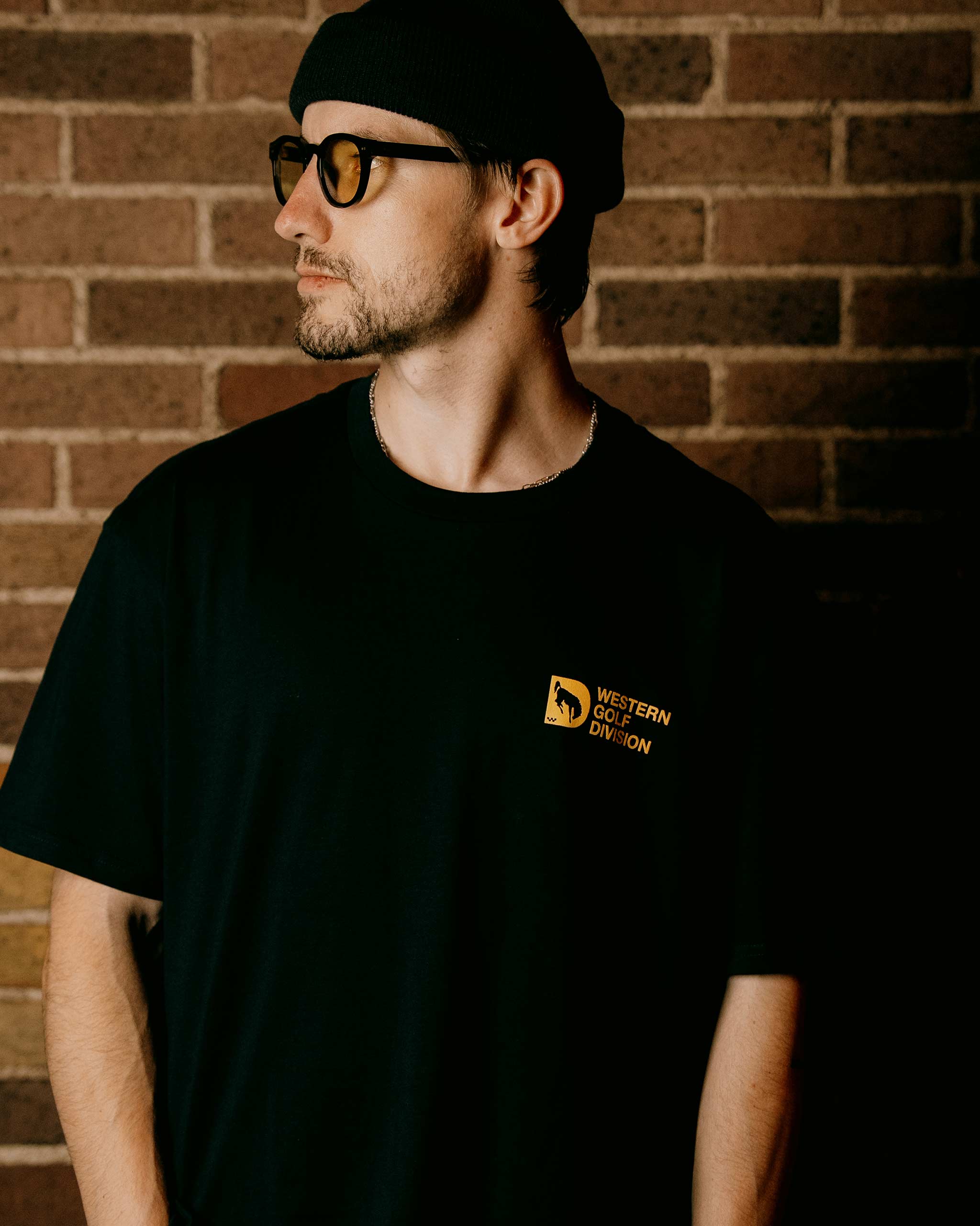 Western Golf Division Tee - Navy - Image 3