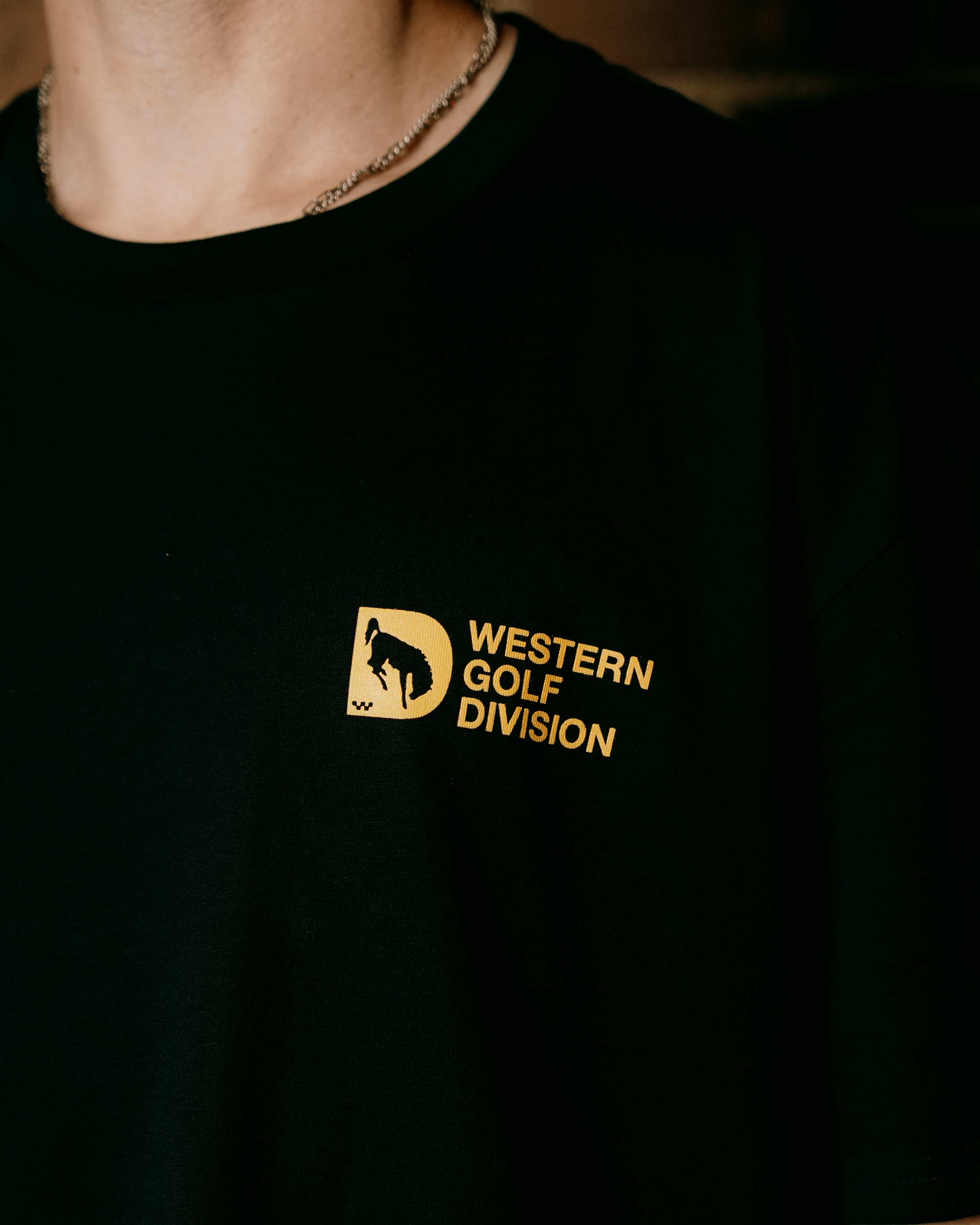 Western Golf Division Tee - Navy - Image 4