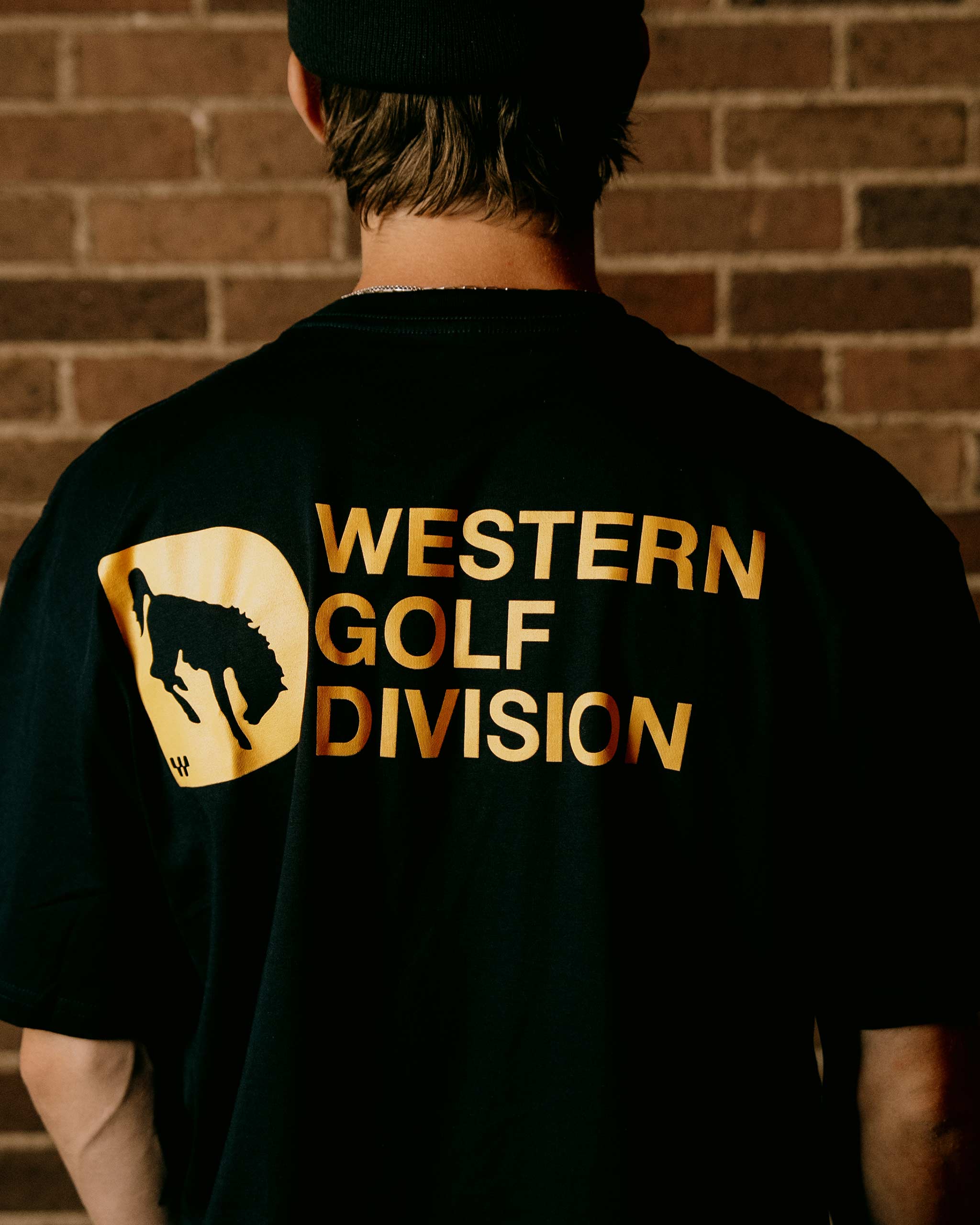 Western Golf Division Tee - Navy - Image 5