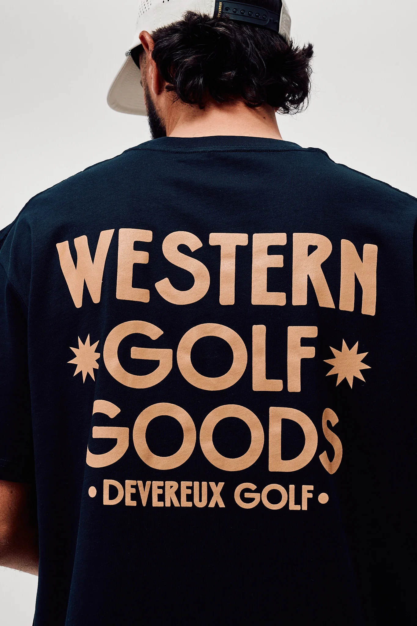 Western Golf Goods Tee - Navy - Image 4