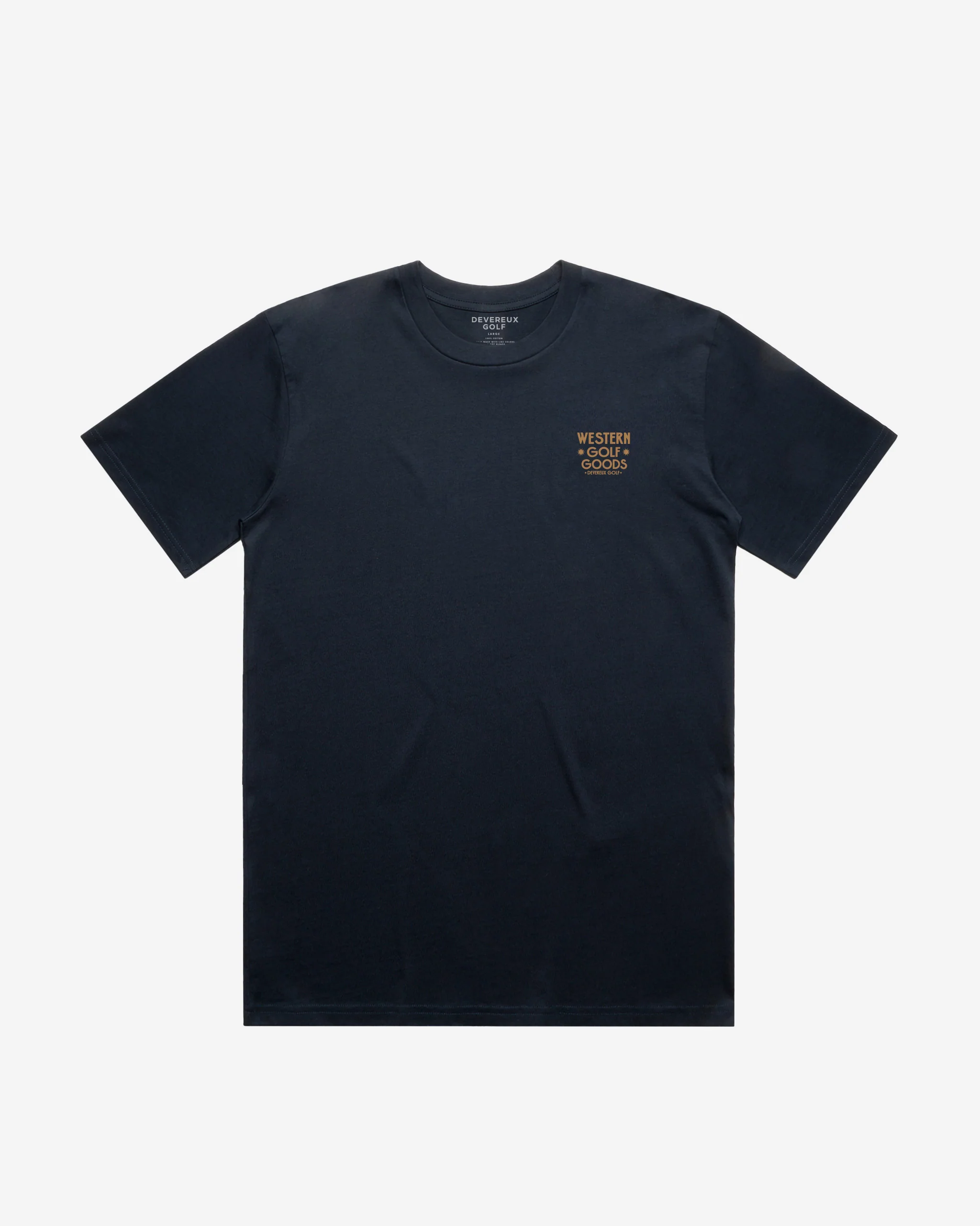 Western Golf Goods Tee - Navy - Image 7